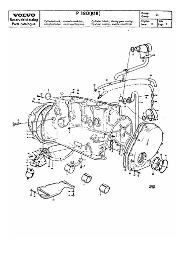 Onderdelenboek P1800 B18